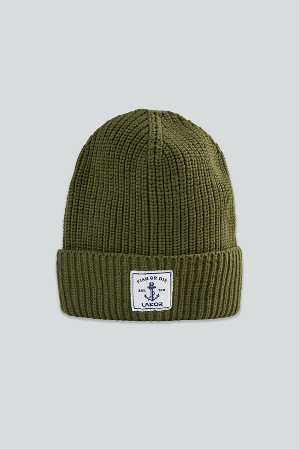 Lakor Cotton Beanie - Army